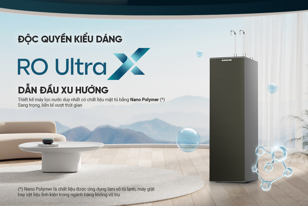 Máy lọc nước RO UltraX Sunhouse 11 lõi SHA76601S