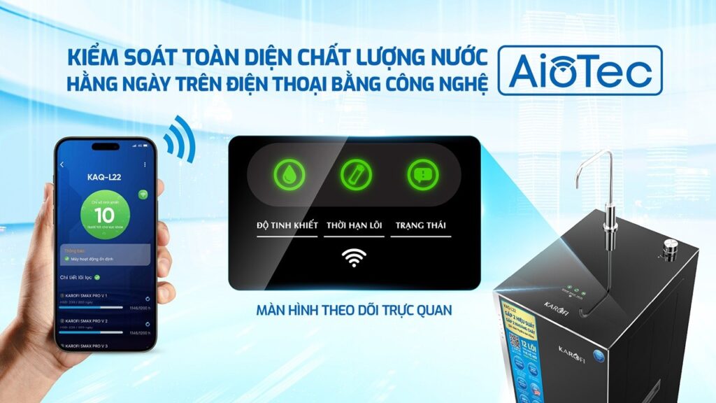 Máy lọc nước RO Karofi KAQ-L22