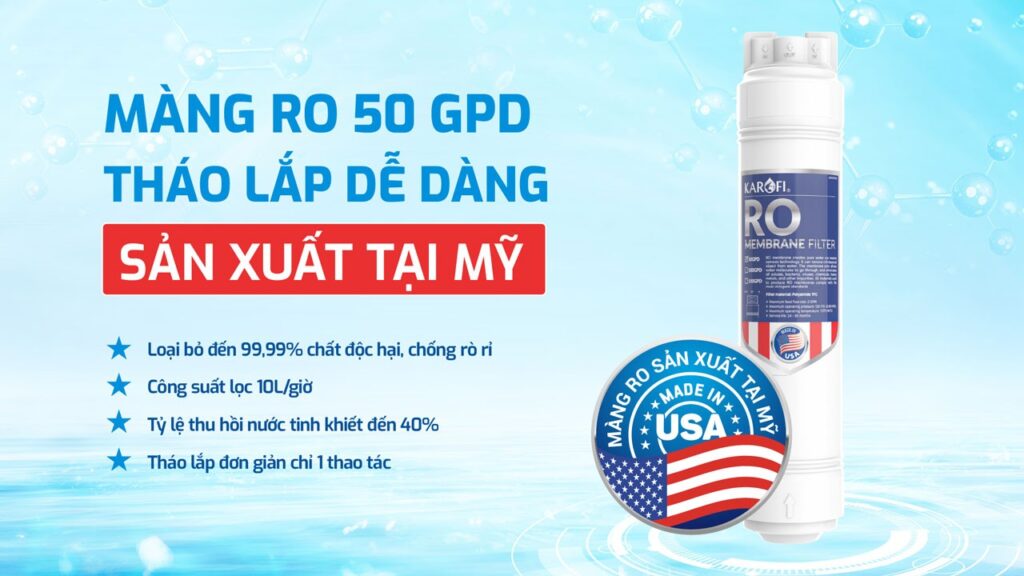 Máy lọc nước RO Karofi KAQ-L22