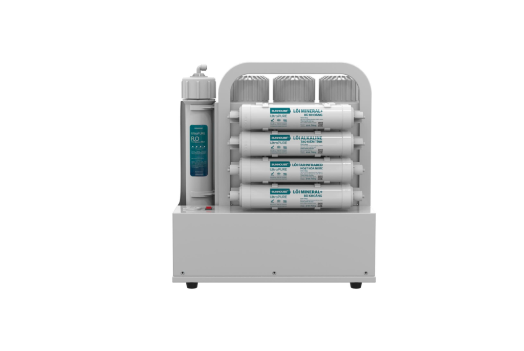 Máy lọc nước RO không vỏ Sunhouse 12 lõi SHA8356U