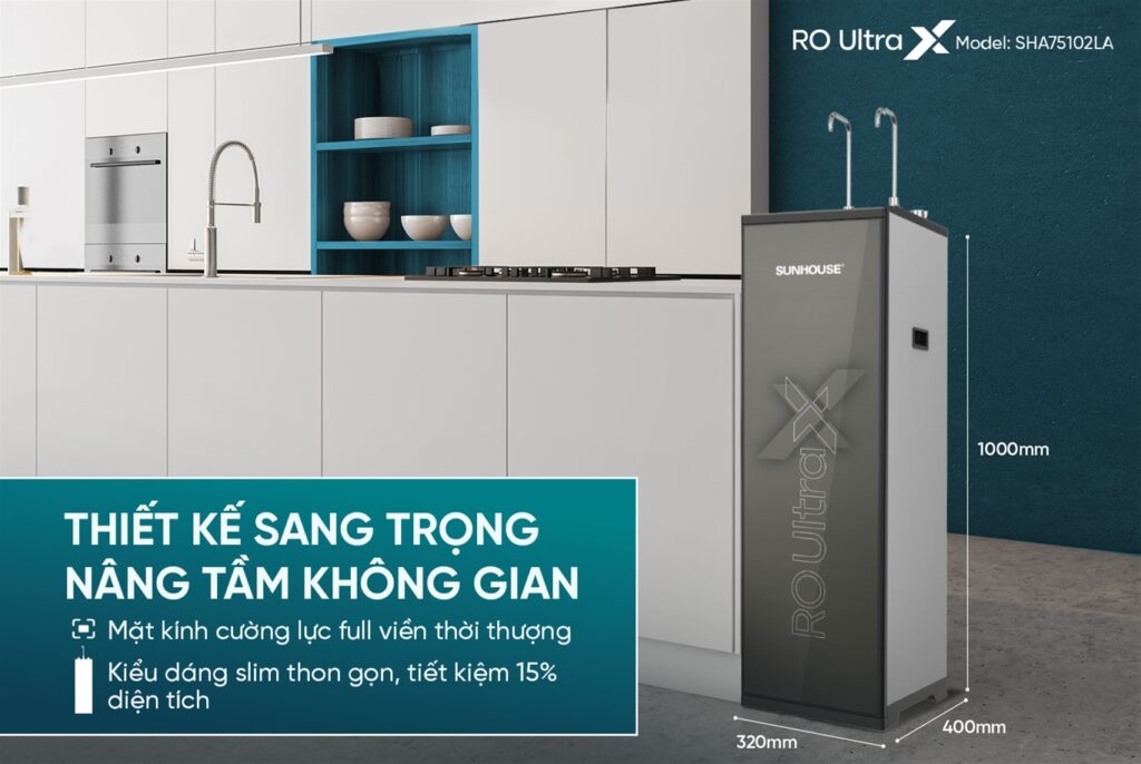 Máy lọc nước ion kiềm hydrogen UltraX Sunhouse SHA75102LA