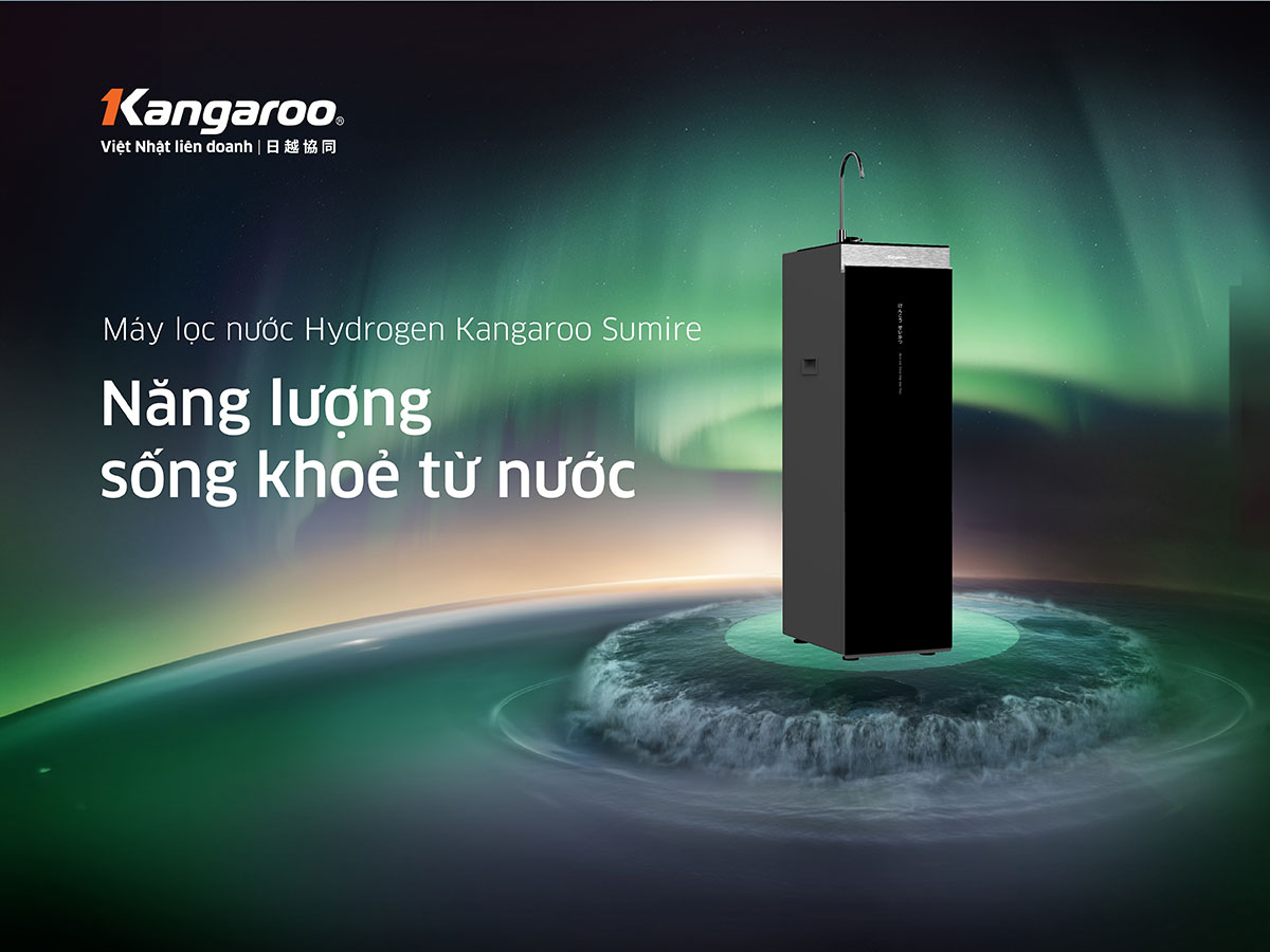 Máy lọc nước Kangaroo Sumire Hydrogen KG12HA