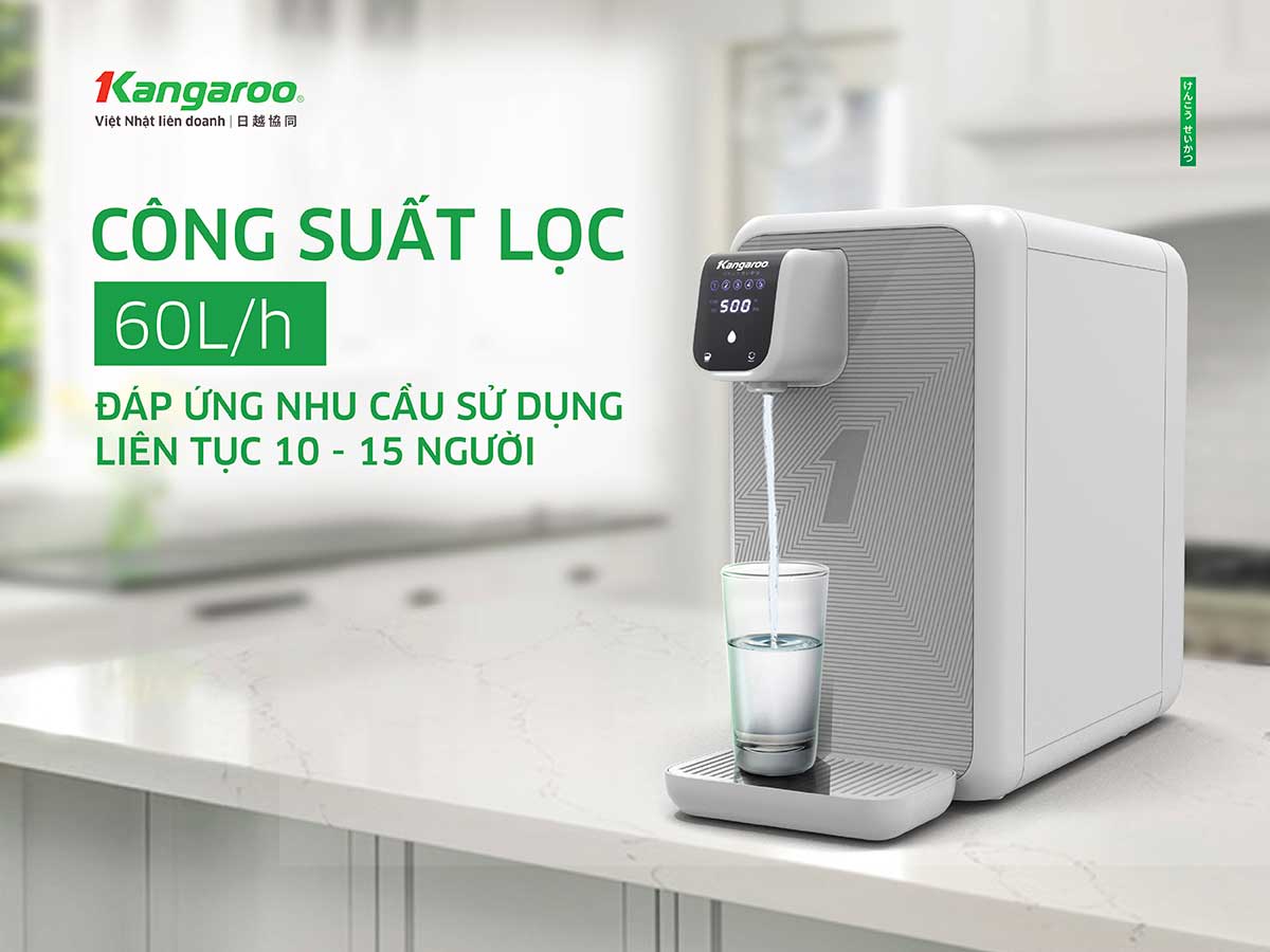 Máy lọc nước Kangaroo Hydrogen KG400HD