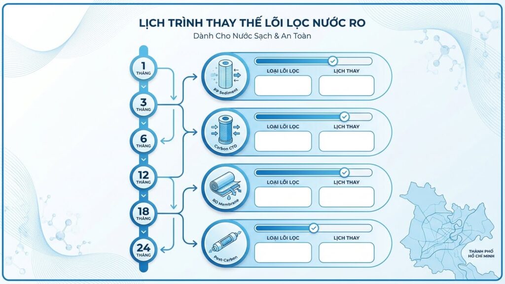 Thay Lõi Lọc Nước Karofi tại TPHCM