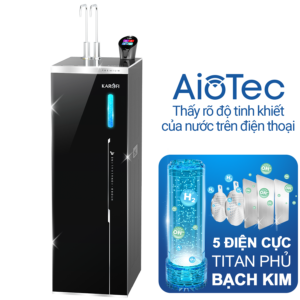 Máy lọc nước nóng lạnh Hydro-ion kiềm Karofi KAE-S86 PRO 2025