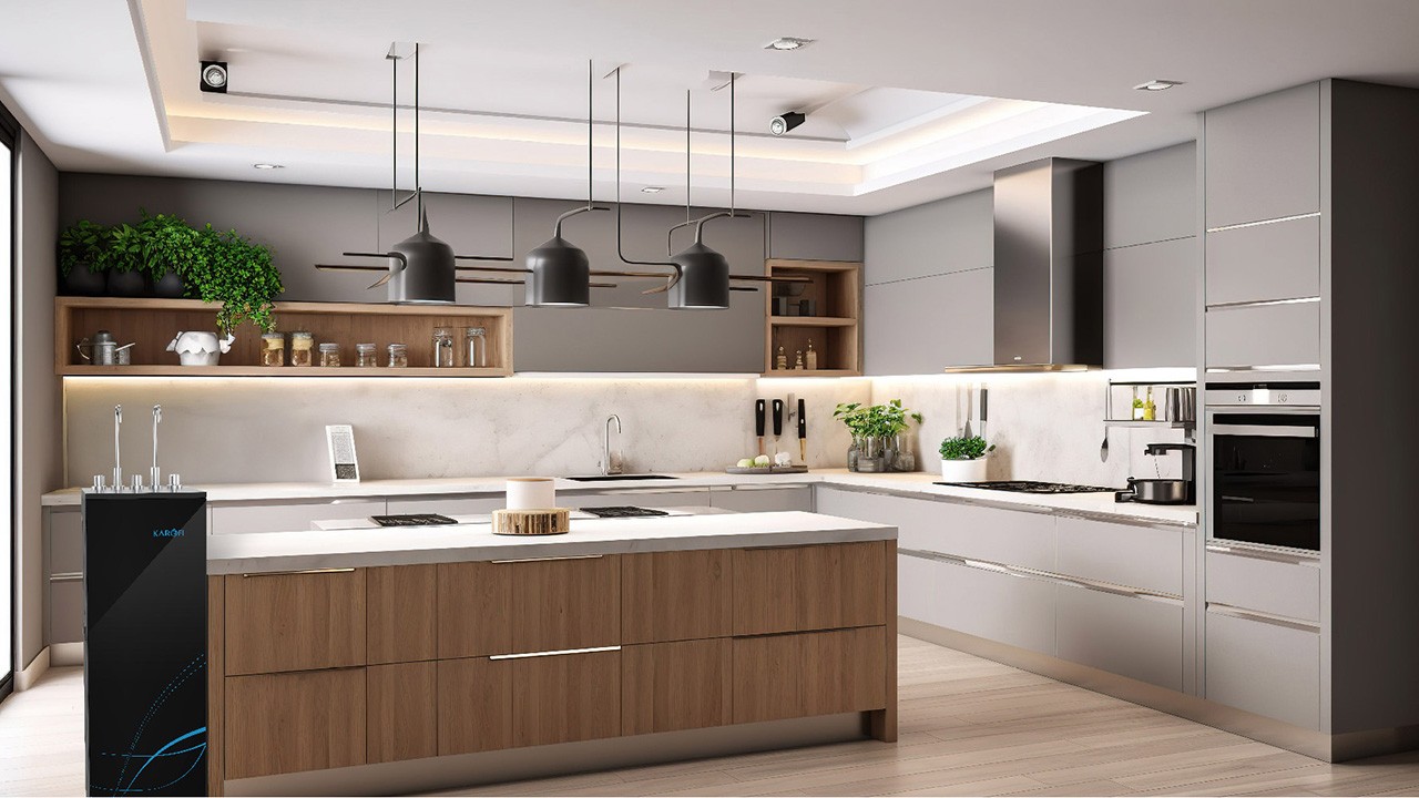 Máy lọc nước nóng lạnh Karofi KAD-M55
