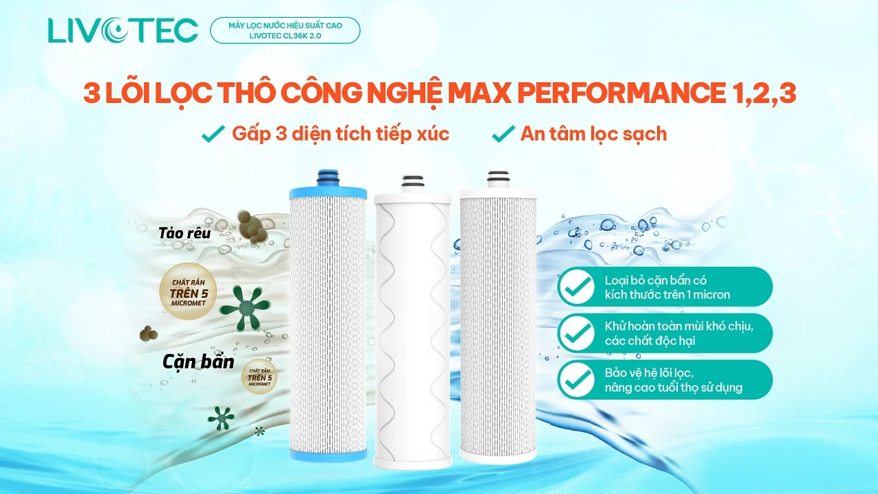 Máy lọc nước Livotec CL36K