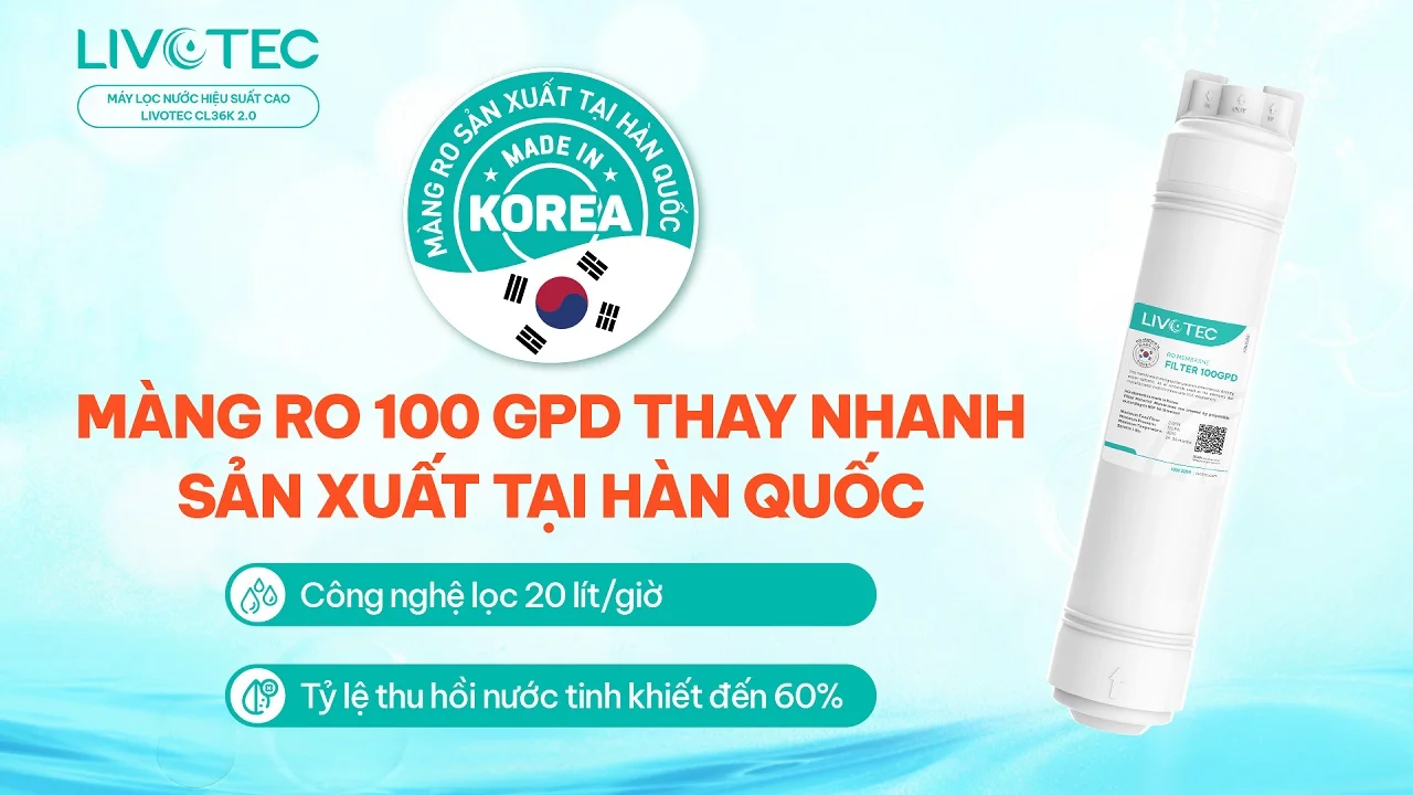 Máy lọc nước Livotec CL36K