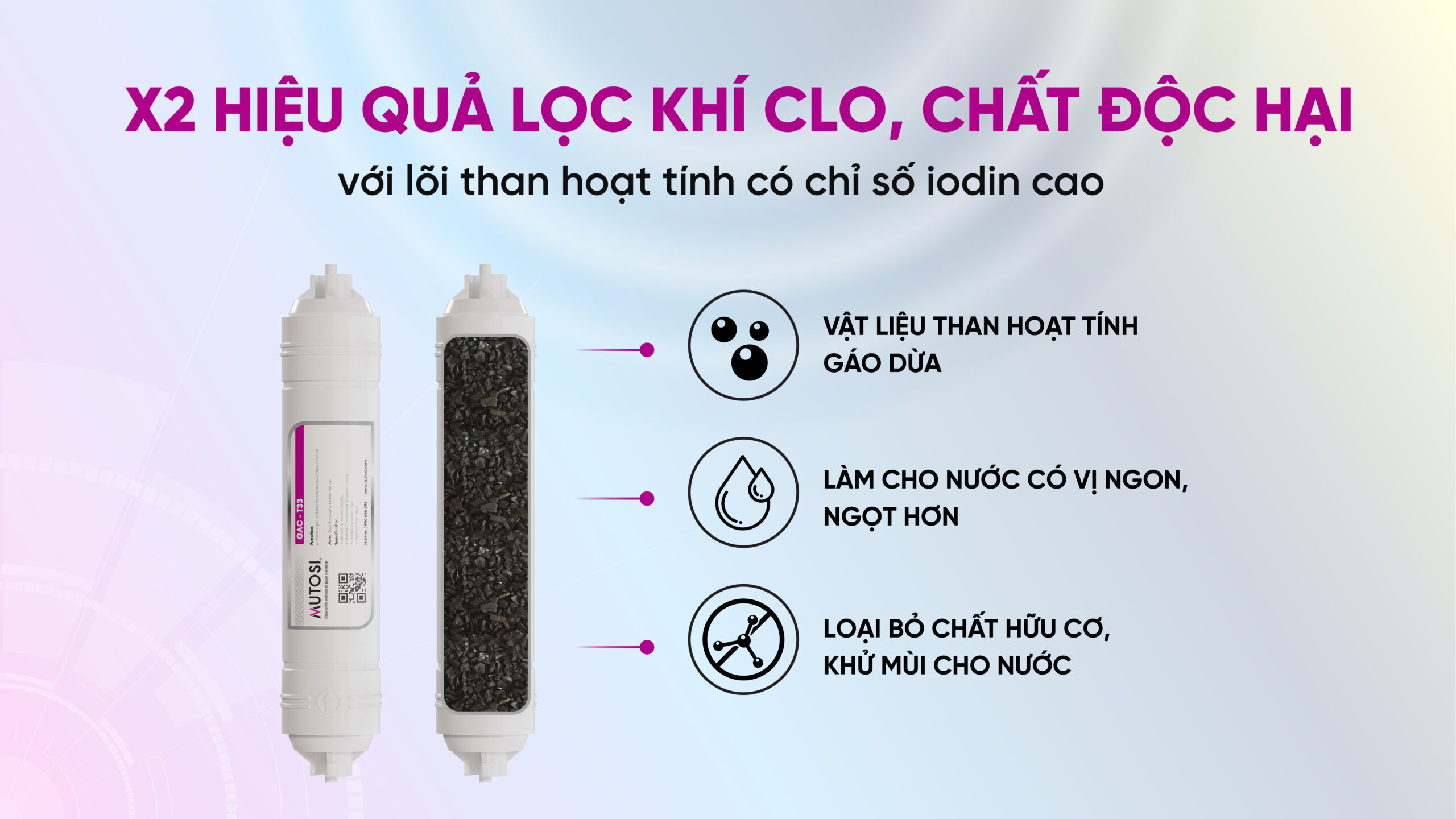 Máy lọc nước nóng lạnh nguội Mutosi MP-S68HC