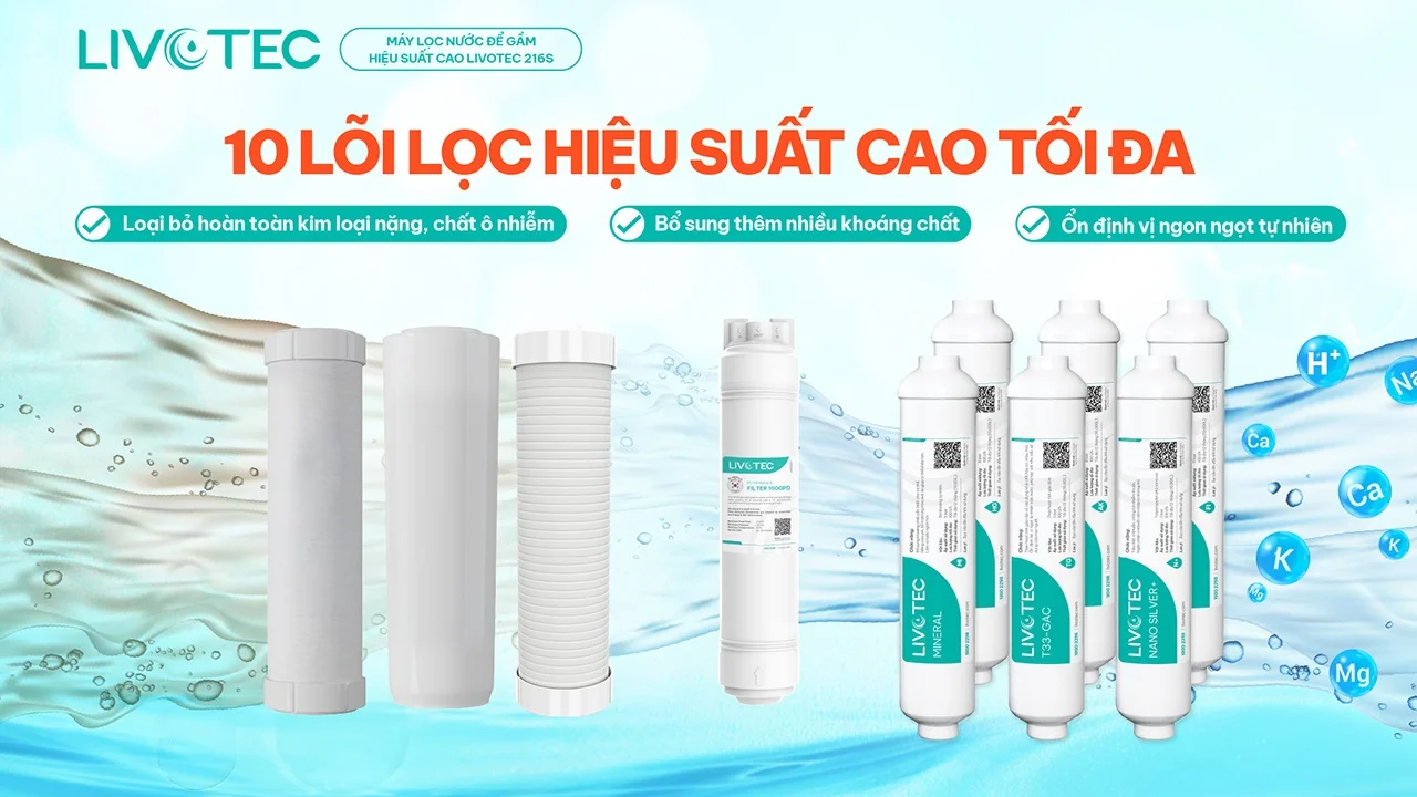 Máy lọc nước RO Livotec 216S