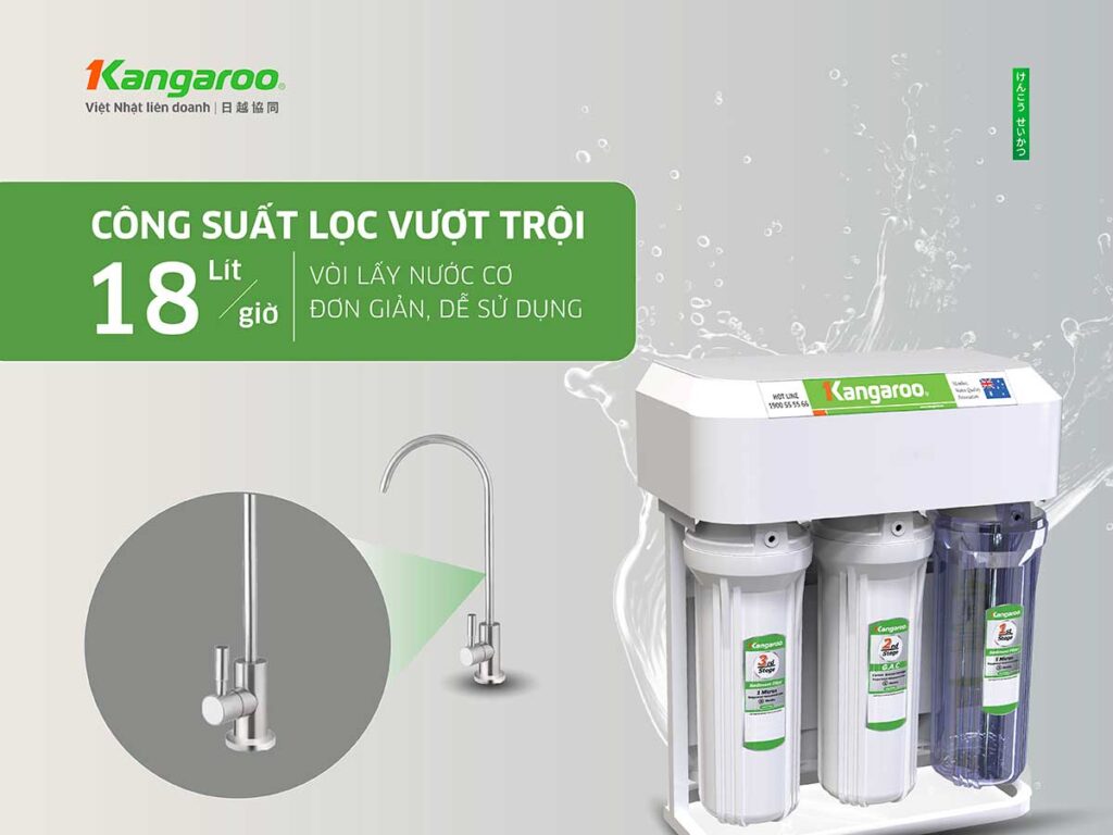 Máy lọc nước Kangaroo Hydrogen KGHP10K2