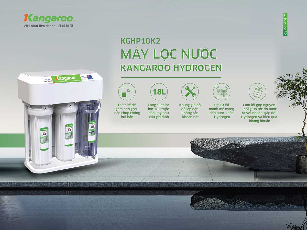 Máy lọc nước Kangaroo Hydrogen KGHP10K2 - Ảnh 2