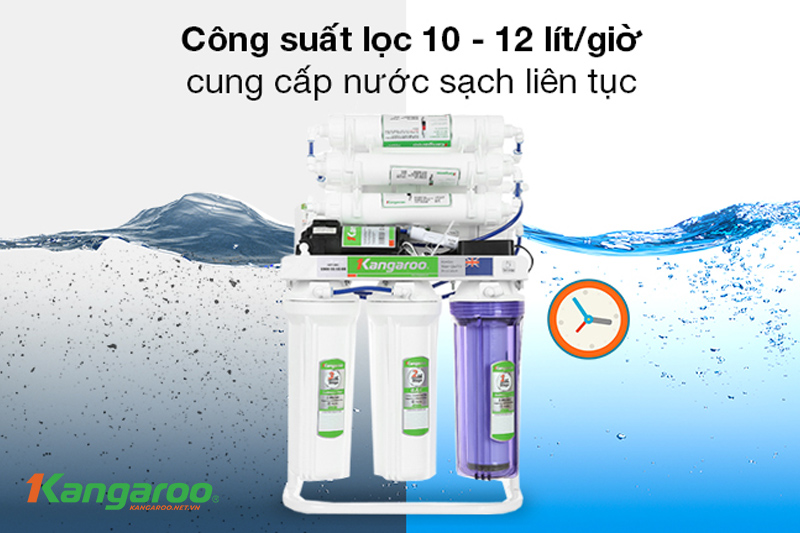 Máy Lọc Nước Kangaroo Hydrogen KGRP09HQ